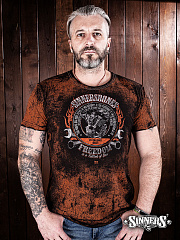 Herren T-Shirt „Freedom is a Full Tank of Gass“